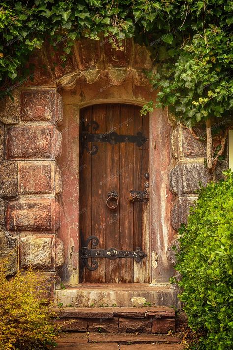 Wooden Door Paint, Stylish Doors, Old Wooden Doors, Classic Doors, Vintage Doors, Wooden Door Design, Cool Doors, Rustic Doors, Wooden Door Hangers