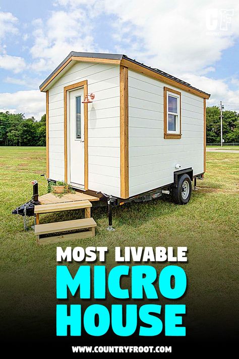 Micro Floor Plans, Tiny Caravan Ideas, Micro Caravan Interior, Micro Tiny House Floor Plans, Tiny House On Trailer Floor Plans, Micro Cabin Plans, Tiny Trailer House, Micro Tiny House On Wheels, Micro Cabin Interior