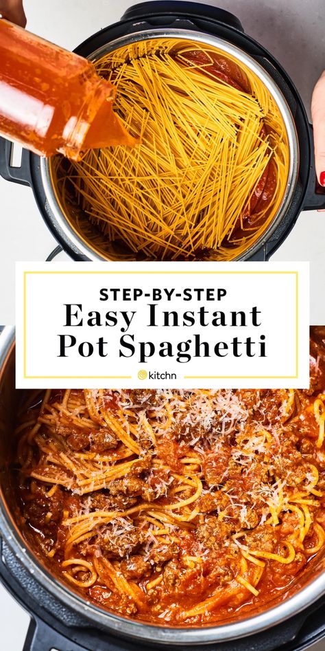 Groceries Budget, Instant Pot Spaghetti Recipe, Pressure Cooker Pasta, Instant Pot Spaghetti, Wallpaper Food, Instant Pot Pasta Recipe, Pot Recipes Easy, Cajun Cooking, Best Instant Pot Recipe