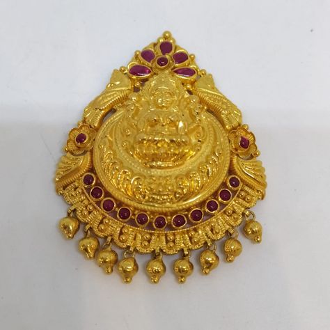 Lakshmi Dollar Gold, Laxmi Jewellery, Sri Ganesh, Temple Jewellery Earrings, Pendant Designs, Gold Pearl Jewelry, Black Beads Mangalsutra, Antique Gold Jewelry Indian, Gold Necklace Indian