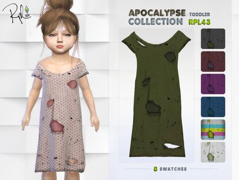 The Sims4 - Apocalypse Toddler Collection RPL43 -  #robertaplobo #rplts4 #thesims4 #ts4 #ts4cc #thesims4cc Sims 4 Cc Zombie Apocalypse Patreon, Ts4 Zombie Apocalypse Cc, Sims4 Apocalypse Cc, Sims Cc Apocalypse, Ts4 Zombie Cc, Ts4 Cc Apocalypse, Sims 4 Torn Clothes Cc, Sims 4 Zombie Apocalypse Cc Clothes, Hyper Realistic Sims 4 Cc