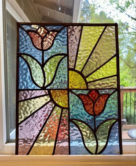 Abstract Glass Art, Stained Glass Rectangle, Stained Glass Painting Canvas, Stained Glass Window Drawing, Easy Stained Glass Patterns For Beginners, Modern Stained Glass Patterns, Simple Stained Glass Windows, Stained Glass Art Patterns Templates, Painting On Glass Windows