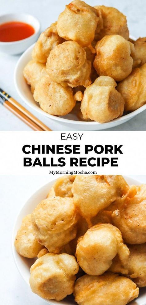 Here's how to make Chinese sweet and sour pork balls with a crispy batter. This recipe is a Chinese takeaway classic and tastes so good. #RussianComfortFoods Chinese Takeaway, Sweet And Sour Pork, Grocery Lists, Food App, Food Waste, Meal Planner, Comfort Food