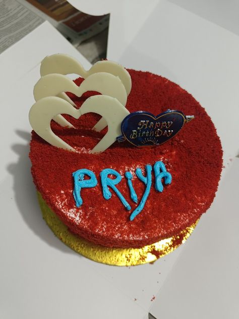 Happy birthday Priya cake Happy Birthday Priya, Write Name On Cake, Breakup Status, Happy Birthday Man, Cake Story, Best Whatsapp Dp, Train Video, Birthday Ideas For Her