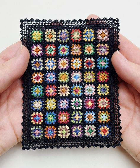 Did you know that if you've ever admired a cozy, colorful granny square blanket, you're tapping into a rich history that dates back to the 1880s? 😱 The beloved granny square owes its origins to the Victorian-era "crazy quilt" trend and the first recorded granny square pattern is credited to Mrs. Phelps, who translated the crazy quilt aesthetic into crochet and created the foundation for this iconic design. Her Crazy Afghan pattern was published in Prairie Farmer magazine on April 4, 1885. ... Granny Square Blanket Vintage, Quilt Aesthetic, Colorful Granny Square, Classic Granny Square, Miniature Crochet, Granny Square Pattern, Micro Crochet, Crocheting Projects, Crochet Granny Square Blanket