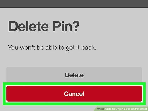 How To Unpin A Pin On Pinterest, How To Delete Pins From My Board, How To Unsave Pins On Pinterest, Saves Pins, Delete Button, Android Tricks, Pinterest Tutorial, Delete Pin, Pinterest Tutorials