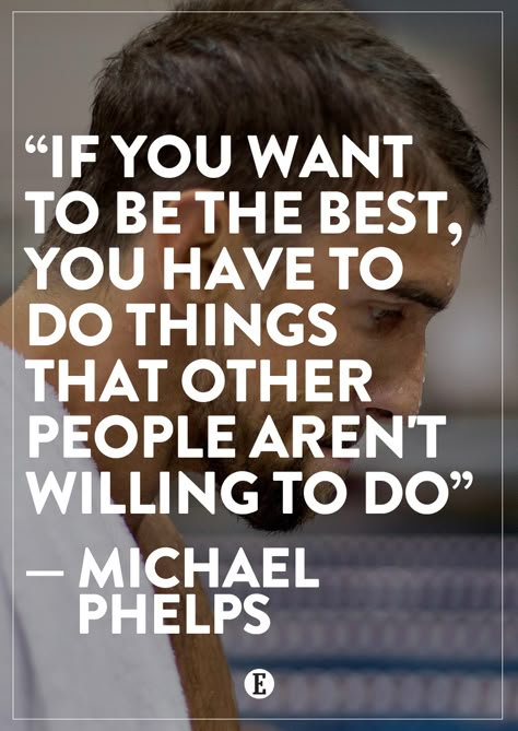 Be different, work harder. -- Michael Phelps How To Believe, Michael Phelps, Work Harder, Leadership Quotes, Work Quotes, Be Different, Be The Best, Business Quotes, Great Quotes