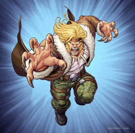 Sabretooth Marvel, Patrick Brown, Victor Creed, Marvel Mutants, Wolverine Artwork, Character Fanart, Xmen Art, Marvel Cards, Marvel And Dc Characters