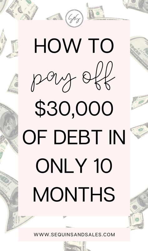 How to Pay Off $30,000 Of Debt in 10 Months Pay Off 20000 In A Year, Budget To Pay Off Debt, No More Credit Card Debt, Payoff Credit Card Debt Fast, Get Rid Of Debt Fast, How To Pay Off 4000 Debt, Avalanche Debt Payoff, How To Be Debt Free, Getting Out Of Debt Quotes