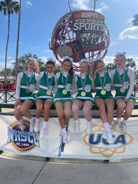 #ucacheerleadingnationals Cheer Nationals, Sports Complex, Wide World, Cheerleading, High School, Sports