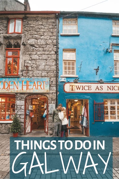 Things to do in Galway / Galway Bucket List / Travel to Galway / Galway Festivals / Best Places in Ireland / Planning for Ireland #Ireland #Galway What To Wear In Ireland, Ireland Pubs, Ireland Aesthetic, Ireland Cottage, Ireland Hotels, Ireland Pictures, Belfast Ireland, Ireland Road Trip, County Cork Ireland