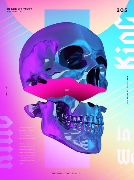 Magdiel Lopez, Design De Configuration, Poster Architecture, Event Layout, Flyer Layout, Poster Design Inspiration, Graphic Design Trends, Design Grafico, A Skull