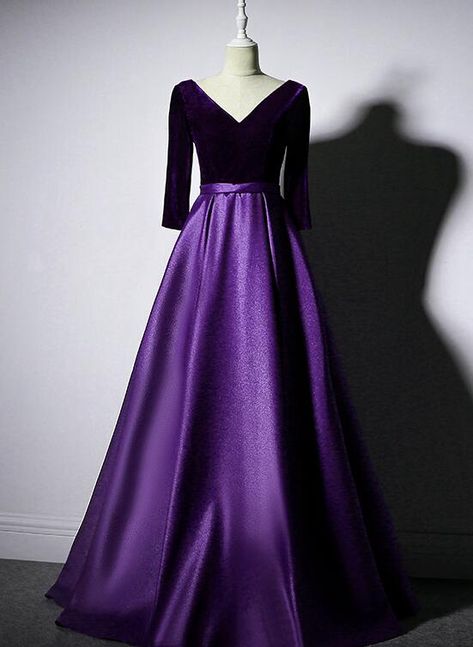 Dress Simple Elegant, Bride Dress Simple, Satin Evening Gown, Velvet Party Dress, Custom Bridesmaid Dress, Mother Wedding Dress, Dress Simple, فستان سهرة, Dresses 2020