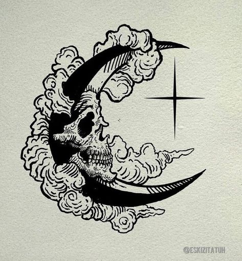 Engraving Tattoo, Goth Tattoo, Illustration Tattoo, Creepy Tattoos, Gothic Tattoo, Dark Art Tattoo, Tattoo Style Drawings, Tattoo Art Drawings, 캐릭터 드로잉