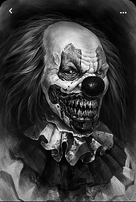 Scary Clown Drawing, Image Joker, Evil Clown Tattoos, Joker Tattoo Design, Evil Skull Tattoo, Evil Tattoo, Evil Tattoos, Clown Horror, Clown Tattoo