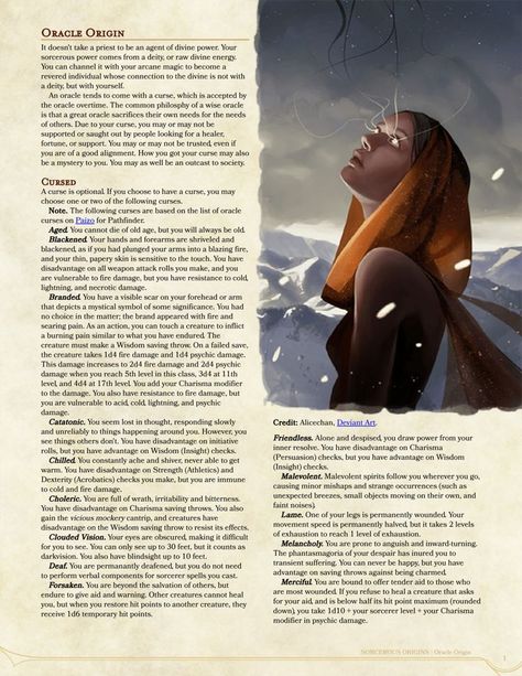 Dnd Sorcerer, Dungeons And Dragons Rules, Dungeons And Dragons Races, Dnd Homebrew, D D Classes, Dnd Races, Dnd Classes, Dungeons And Dragons 5e, Dungeons And Dragons Classes