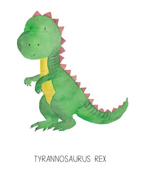 6 Dinosaurs Watercolor Prints- Nursery Room or Playroom art print (Includes 6 prints) Dinosaur Canvas, Dinosaur Nursery Art, Dinosaur Wallpaper, Dinosaur Illustration, Playroom Art, Baby Dinosaur, Watercolor Nursery, Dinosaur Nursery, Cool Baby