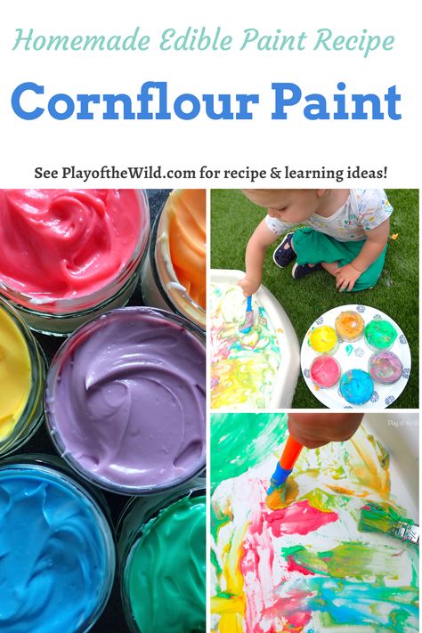 Art Activity For Infants, Edible Finger Paint For Babies, Edible Fingerpaint Baby, Edible Tuff Tray Ideas, Edible Paint For Toddlers, How To Make Edible Paint, Edible Messy Play For Babies, Colour Activities For Babies, Homemade Activities For Toddlers