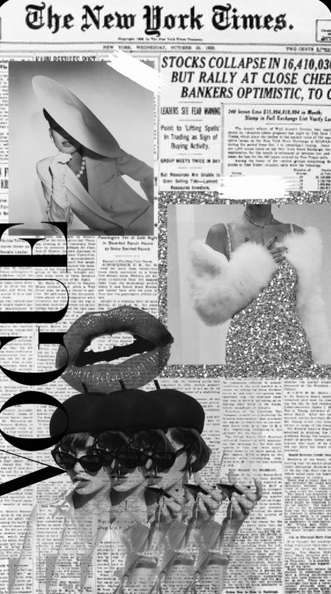 Vogue Collage, Aesthetic Wallpaper Black, Clout Collection, Black And White Photo Wall, Black And White Picture Wall, Black Phone Wallpaper, Gray Aesthetic, Picture Collage Wall, Fashion Wallpaper