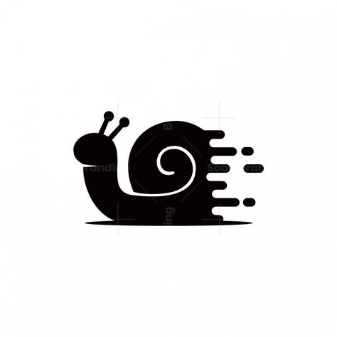 Quick Snail Logo Animal Icon Design, Animal Icon, Plant Painting, Visual Branding, Carving Designs, Symbol Design, Outline Drawings, Canvas Designs, Logo Concept