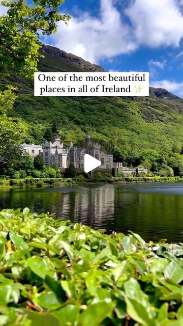 Irish Explorer | Ireland 💚 on Instagram: "One of the most beautiful places in all of Ireland ✨ (video by @piradeep.pk)   Follow @IRISHEXPLORER.IE if you LOVE IRELAND!!☘️  #ireland #kylemoreabbey #irelandtravel #irishexplorer #galway #countygalway #irelanddaily #wildatlanticway" County Galway, Love Ireland, Wild Atlantic Way, Travel Ireland, Galway Ireland, Ireland Scotland, Galway, Ireland Travel, May 5