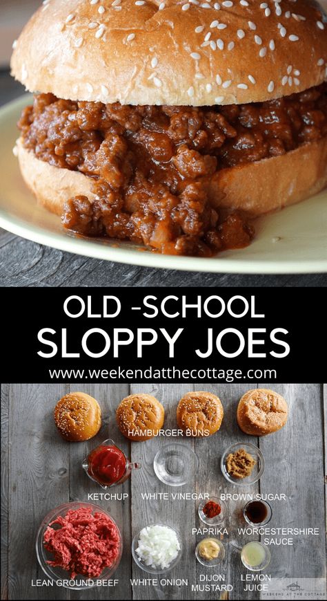 Sloppy Joe Recipe Stove Top, Sloppy Joe Recipe Ketchup, Extra Lean Ground Beef Recipes, Sweet Sloppy Joe Recipe, Ground Beef Sandwiches, Sloppy Joe Recipes, Sloppy Joe Recipe Easy, Homemade Sloppy Joe Recipe, Sloppy Joe Recipe