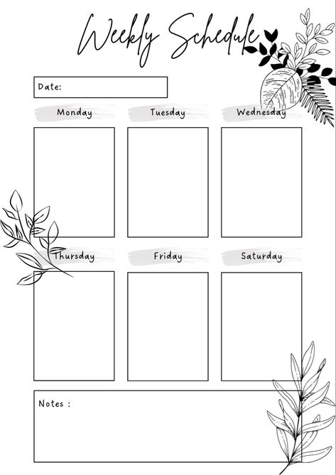 Cute Timetable Template Aesthetic, Weekly Schedule Template Aesthetic, School Timetable Design Aesthetic, School Schedule Templates Aesthetic, Timetable Aesthetic, Ilustrasi Satir, Schedule Aesthetic, Weekly Work Planner, Timetable Design