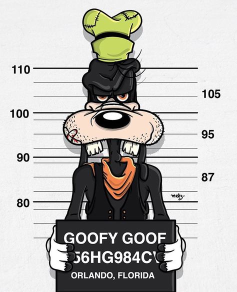 mebzart Studio on Instagram: “Bad Guys / Goofy Goof #prison #goofy #disney #illustrator #illustration #vector #vectorart #art #cartoon #mebzart #badguys” Dope Cartoons, Punk Disney Princesses, Walt Disney Characters, Punk Disney, Goofy Drawing, Mickey Mouse Art, Dark Disney, Dope Cartoon Art, Dope Art