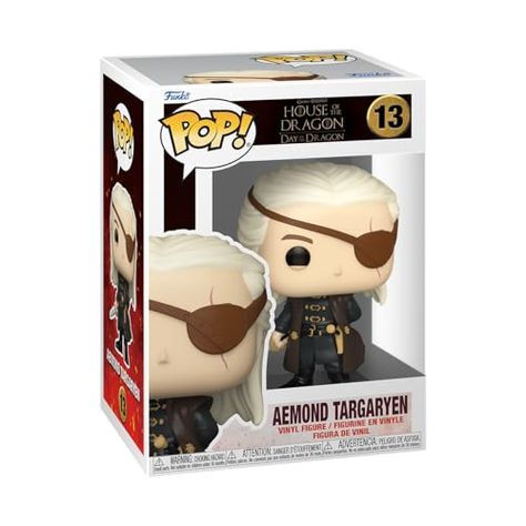 PREMIUM VINYL MATERIAL - Made from high-quality, durable vinyl, this collectible is built to last and withstand daily wear, ensuring long-lasting enjoyment for fans and collectors alike. House Of The Dragon Aemond, The Dance Of Dragons, Dance Of Dragons, Pop Tv, Dragon Game Of Thrones, Aemond Targaryen, Funko Pop Collection, Random Items, Larry Bird