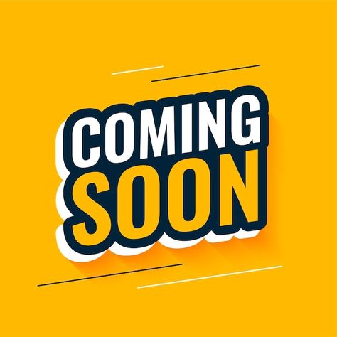 Coming Soon Banner Design, Stay Tuned Design, Opening Soon, Yellow Poster, Coming Soon Design, Coming Soon Poster, Coming Soon Logo, Mood Board Layout, Funny Face Photo