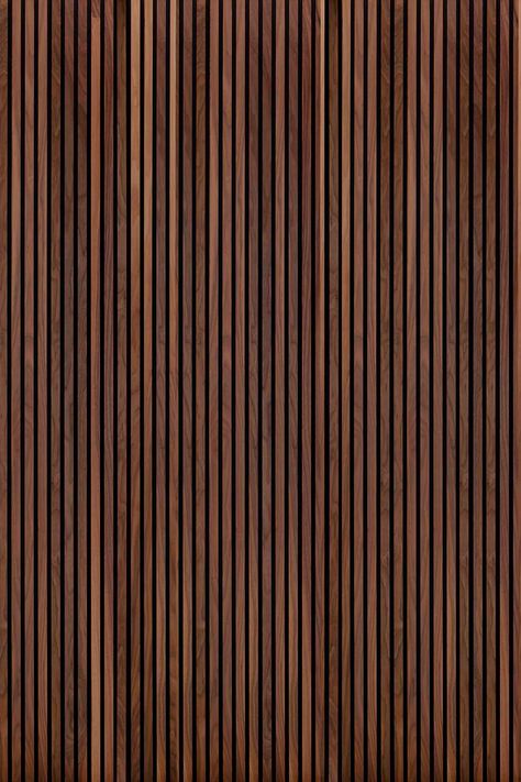 SlatWall Deep Walnut Acoustic Panel | Naturewall – Naturewall US