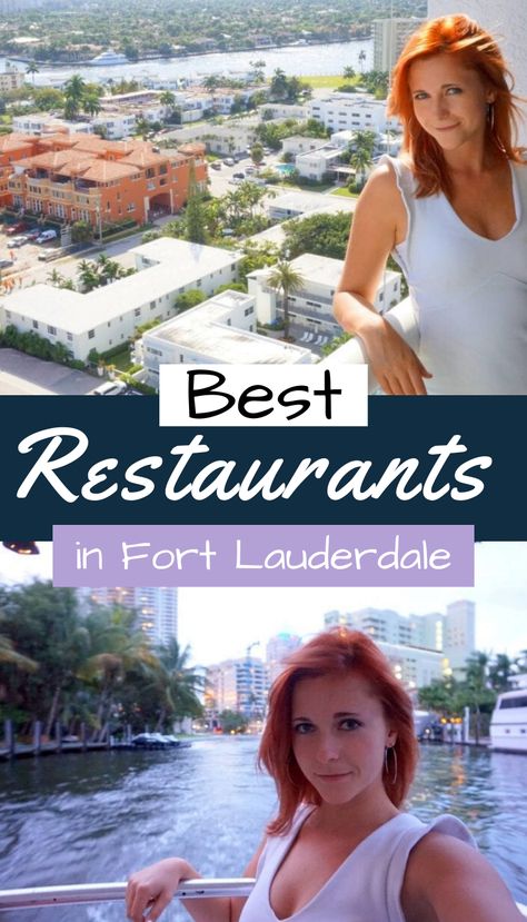 Fort Lauderdale Florida Restaurants, Fort Lauderdale Restaurants, Restaurants For Birthdays, Lunch Places, Miami Restaurants, The Best Steak, Top 10 Restaurants, Florida Water, Florida Restaurants