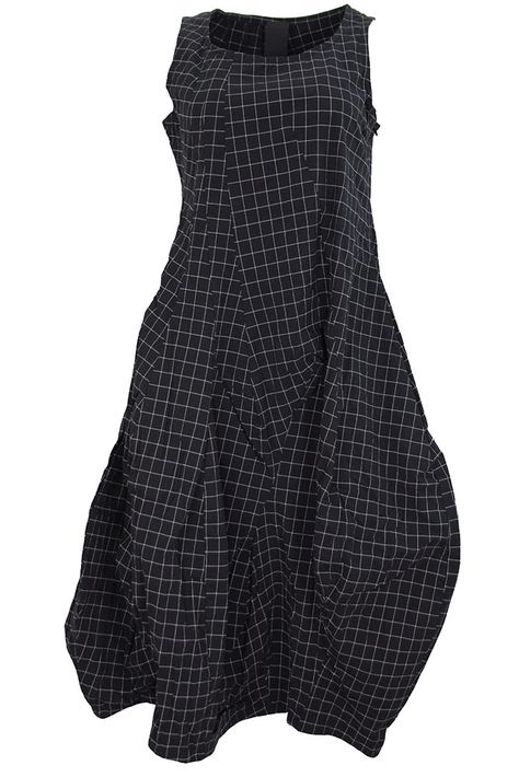 Rundholz Dress | Corniche Techno Dress, Witchy Wardrobe, Black Check Dress, 2024 Ideas, Rundholz Black Label, Tulip Skirt, Autumn Winter 2024, Check Dress, Winter 2024