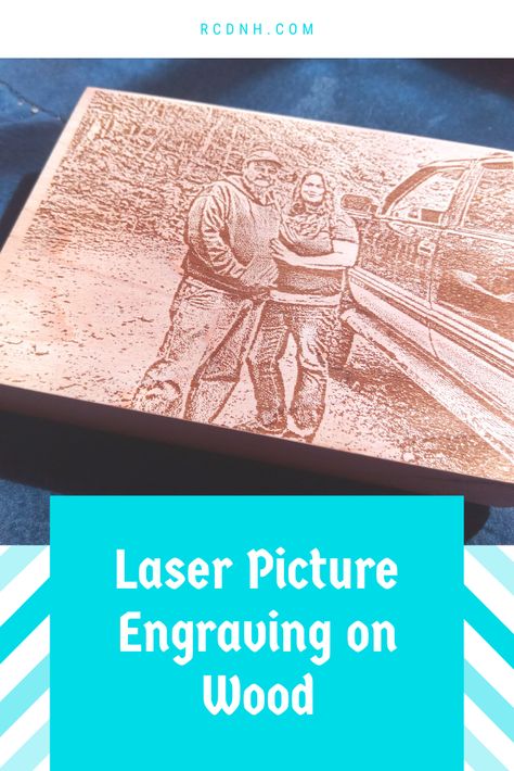 Laser Picture Engraving on Wood Painting Laser Engraved Wood, Engraved Gift Ideas, Rustic Cabin Design, Makers Space, Engraving On Wood, Makerspace Projects, Laser Beam, Laser Engraved Gifts, Space Projects