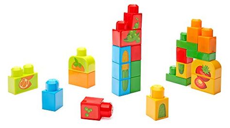 Mega Bloks First Builders Stacking Snacks Building Kit * Visit the image link more details. (Note:Amazon affiliate link) #ToysGamesBirthTo24Months Trains Preschool, Superhero Toys, Early Childhood Development, Childhood Development, Mega Bloks, Different Fruits, Lego For Kids, Shape Matching, Snack Packs