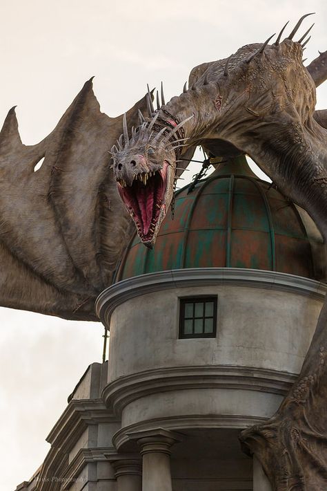 Gringotts Dragon, Triwizard Cup, Harry Potter Creatures, Harry Potter Cursed Child, Harry Potter Dragon, Harry Potter Diagon Alley, Harry Potter Print, Fire Breathing Dragon, Images Harry Potter