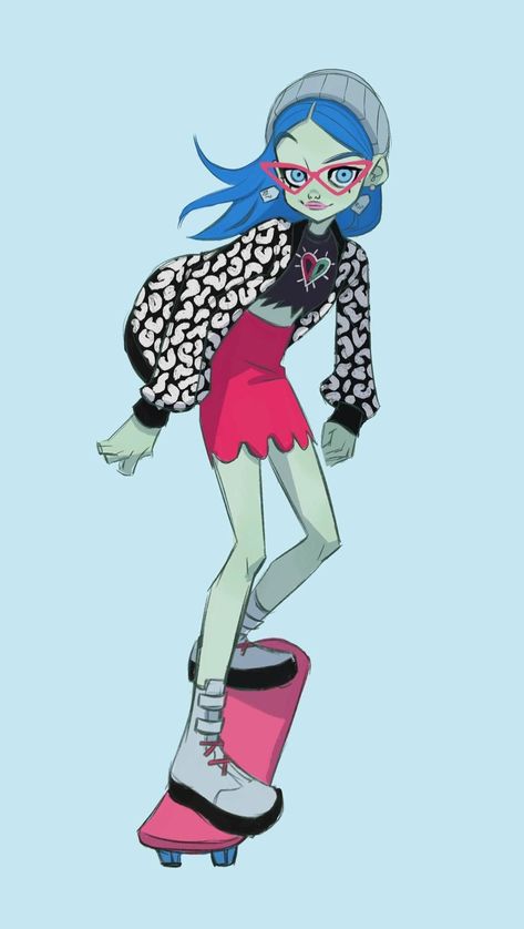 G3 Ghoulia, Monster High Wiki, Monster High G3, Monster High Ghoulia, Anna Cattish, Ghoulia Yelps, Arte Monster High, Moster High, Zombie Girl