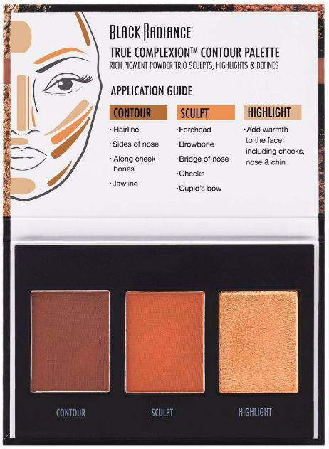 NEW Black Radiance True Complexion Contour Palettes (Available Now with Free Shipping) | Nouveau Cheap Black Radiance Contour Palette, Contour Pallet, Best Contour, Makeover Makeup, Black Radiance, Natural Makeup Tips, Makeup Companies, Best Natural Makeup, Contour Palette