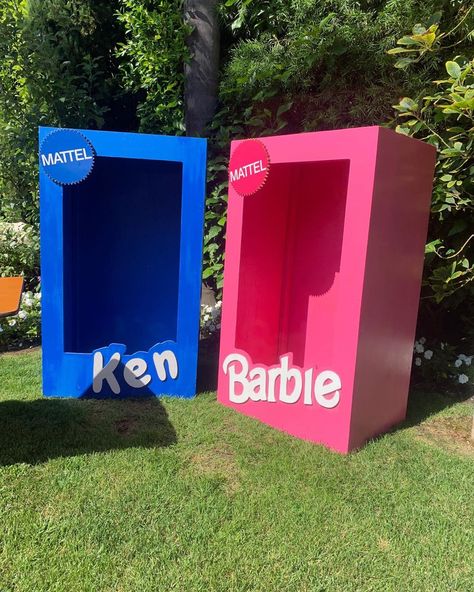 Platinum Prop Rentals, LLC. on Instagram: “Ken & Barbie Box . . . . . #barbie #ken #barbieparty #kenparty #kids #kidspartytheme #kidspartyideas #partydecorations” Party Rental Ideas, Trunker Treat Ideas, Barbie Decorations, Barbie Party Decorations, Barbie Theme Party, Barbie Box, Barbie Birthday Party, Prom Theme, Woman Birthday Party