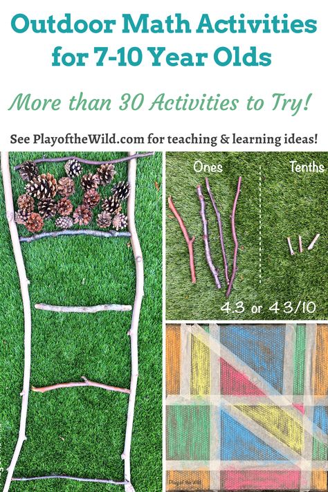 Outdoor Numeracy Activities, Outdoor Lessons For Elementary, 2nd Grade Montessori Activities, Nature Measuring Activity, Outdoor Education Ideas, Ks2 Maths Activities, Outdoor Measurement Activities, Outdoor Measuring Activities, Ks2 Outdoor Learning