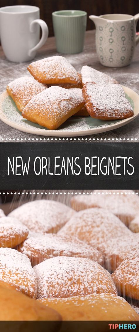 New Orleans Beignets, Beignet Recipe, Patisserie Fine, Easy Treat, Pudding Desserts, Easy Treats, Big Easy, French Quarter, Food Cakes