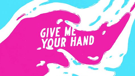 Animated Lyric Video, Animated Type Motion Graphics, Font Animation Typography, Video Title Design Typography, Dynamic Typography Animation, Give Me Your Hand, Create Music, Kinetic Typography, Jacob Sartorius