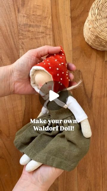 Lilalune * Waldorf dolls sewing patterns on Instagram: "* Forest Waldorf-inspired doll online course*  The doors open today, for 2 weeks! Create a truly meaningful gift this Christmas!  Imagine gifting something unique this holiday season : a handmade Waldorf doll crafted with your own hands and heart. This beginner-friendly online course guides you step-by-step with video tutorials and PDF patterns, in creating this timeless toy, a gift that carries love, warmth, and intention.  (With or without a sewing machine).  Link in my bio to sign up! 20% off for the next 48 hours with code FOREST" Felted Doll Tutorial, How To Make Waldorf Dolls, Waldorf Dolls Pattern, Waldorf Doll Pattern Free, Felt Doll Tutorial, Waldorf Doll Tutorial, Doll Making Patterns, Primitive Doll Patterns, Making Patterns