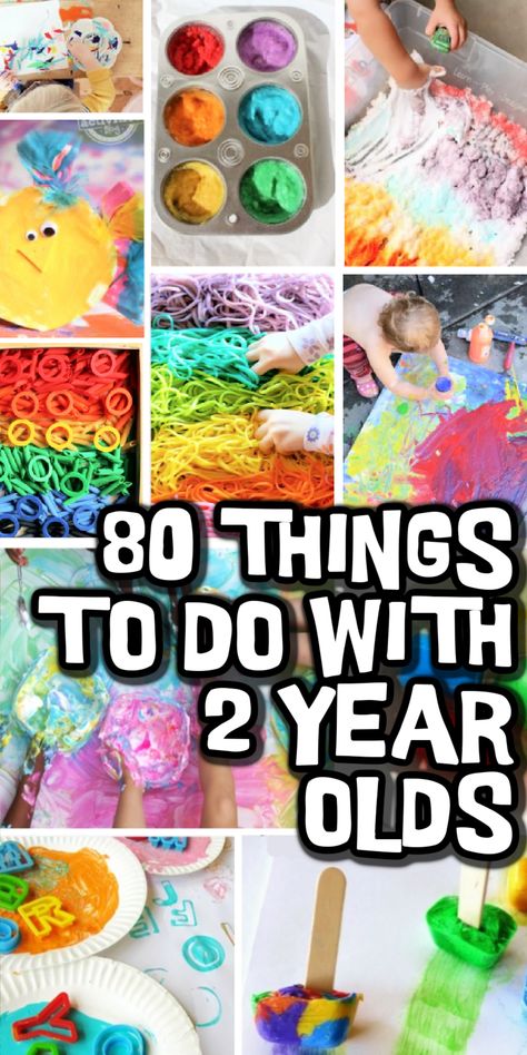 80 Things to do with 2 Year Olds | Kids Activities Blog Two Years Old Activities, Activities For 2 Year, Indoor Activities For Toddlers, Art Activities For Toddlers, Fun Activities For Toddlers, Baby Learning Activities, Daycare Activities, Fun Activities To Do, Games For Toddlers