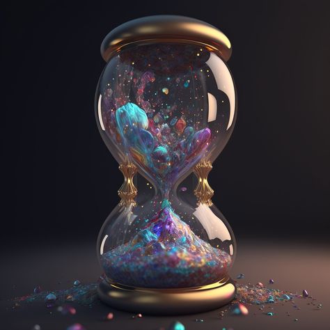 Magical Hourglass Art, Hourglass Art, Hourglasses, Potion Bottles, Hour Glass, Terraria, Potion Bottle, Tick Tock, Coraline