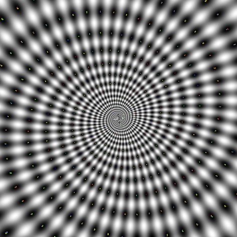 Op art Image Illusion, Illusion Pictures, Cool Optical Illusions, Visual Illusion, Art Optical, Art Web, Optical Art, Black White Pattern, Illusion Art