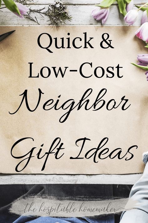 Neighbor Appreciation Gifts, Introduce Yourself To Neighbors Gift Ideas, Neighbor Gifts For Fall, Neighbor Thank You Gift, Quick Neighbor Christmas Gifts, Good Neighbor Day Ideas, Gifts For Neighbors Thank You, Welcome Gifts For Neighbors, Gift For Neighbor Thank You