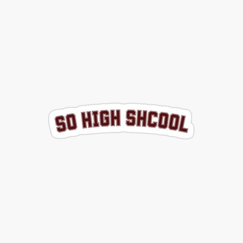 2024 Stickers Aesthetic, So High School, High School Stickers, Ttpd Sticker, Senior Patches, Canva Idea, Senior Jackets, Memory Journal, School Stickers