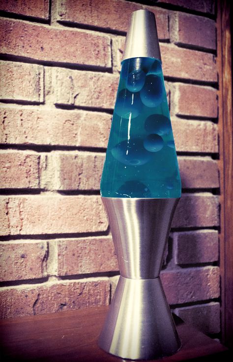 A lava-lamp photographed in 2012, reminiscent of the 60s Lava Lamp Aesthetic, Blue Lava Lamp, Cool Lava Lamps, Blue Lava, White Wax, Room Planning, Room Makeover Inspiration, Bedroom Lamps, Cute Room Decor