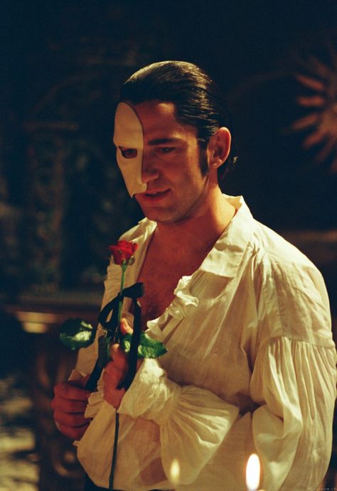 Gerard Butler as the Phantom....nothing more needs saying!! Phantom Of The Opera 2004, Opera Ghost, Angel Of Music, A Night At The Opera, Music Of The Night, Gerard Butler, Sing To Me, Love Never Dies, The Phantom Of The Opera